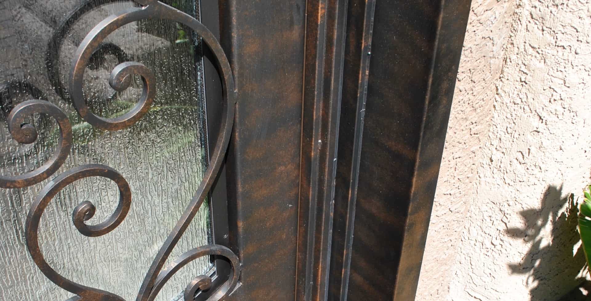 Custom Front Doors LV Wrought Iron Design In Las Vegas