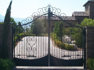 3 Reasons To Install A Driveway Gate 3 Custom Ironwork Double Gates