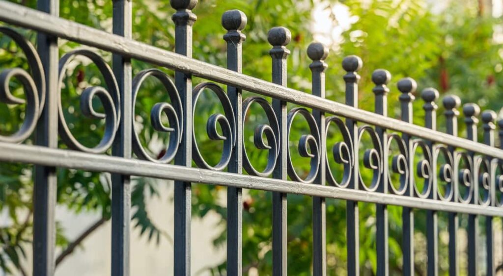 Decorative Wrought Iron Fencing