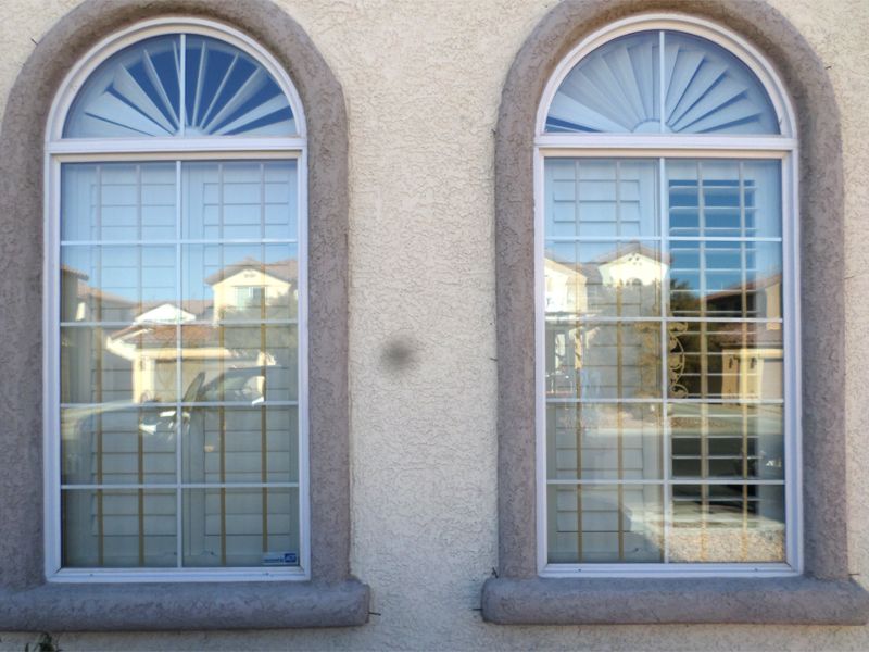 Econo-Line Window Guard WG0107 Wrought Iron Design In Las Vegas