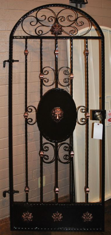 Traditional Single Gate - Item Edinburgh SG0263 Wrought Iron Design In Las Vegas