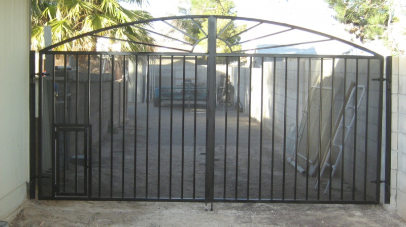 Pet Gate - Item PG0002 Wrought Iron Design In Las Vegas