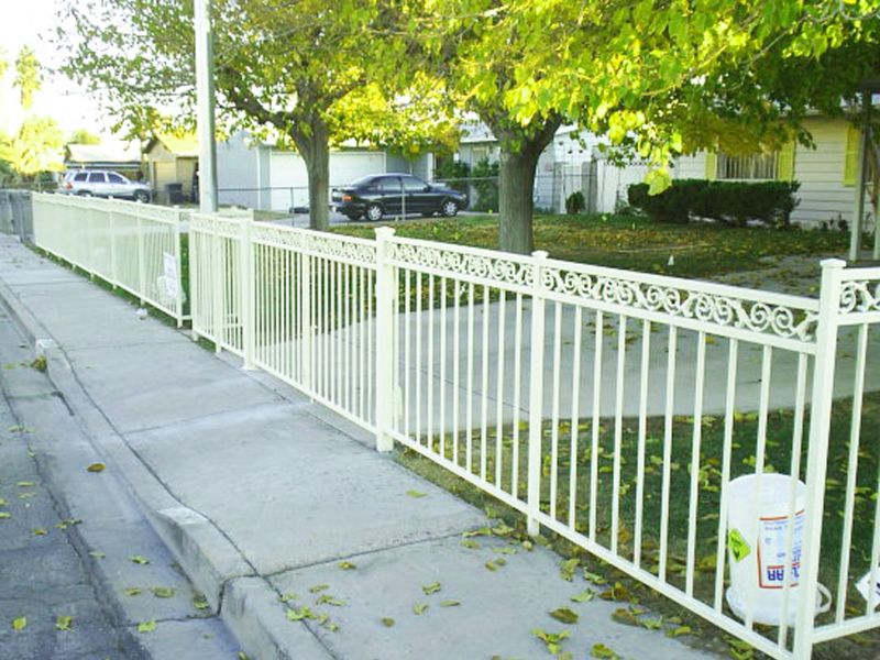 Traditional Fencing F0072 Wrought Iron Design In Las Vegas