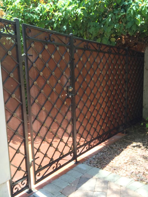 Traditional Fencing F0145 Wrought Iron Design In Las Vegas