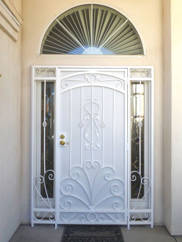 Traditional Window Guard SD0021B Wrought Iron Design In Las Vegas