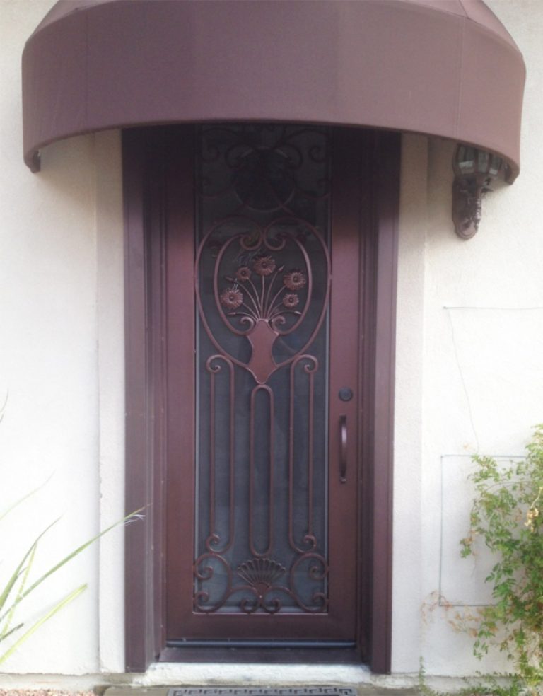 Wrought Iron Custom Awnings Las Vegas Artistic Iron Works