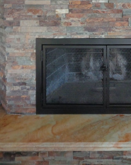 Wrought Iron Fireplace Covers