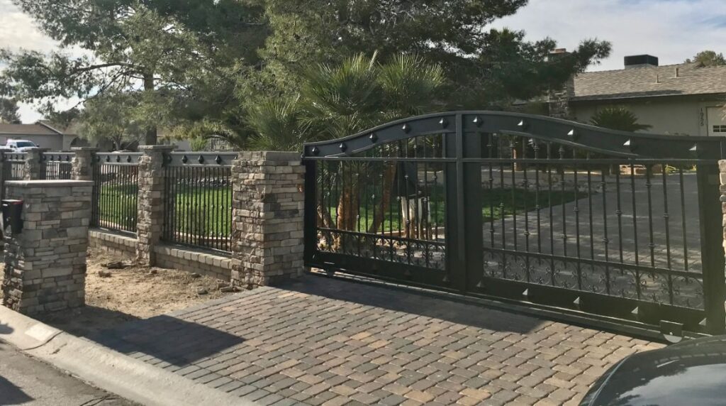 Custom Gate Wrought Iron