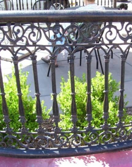 Custom Wrought Iron Fence LV