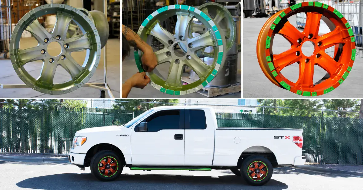 Powder Coating Las Vegas - Truck Rims - Artistic Iron Works