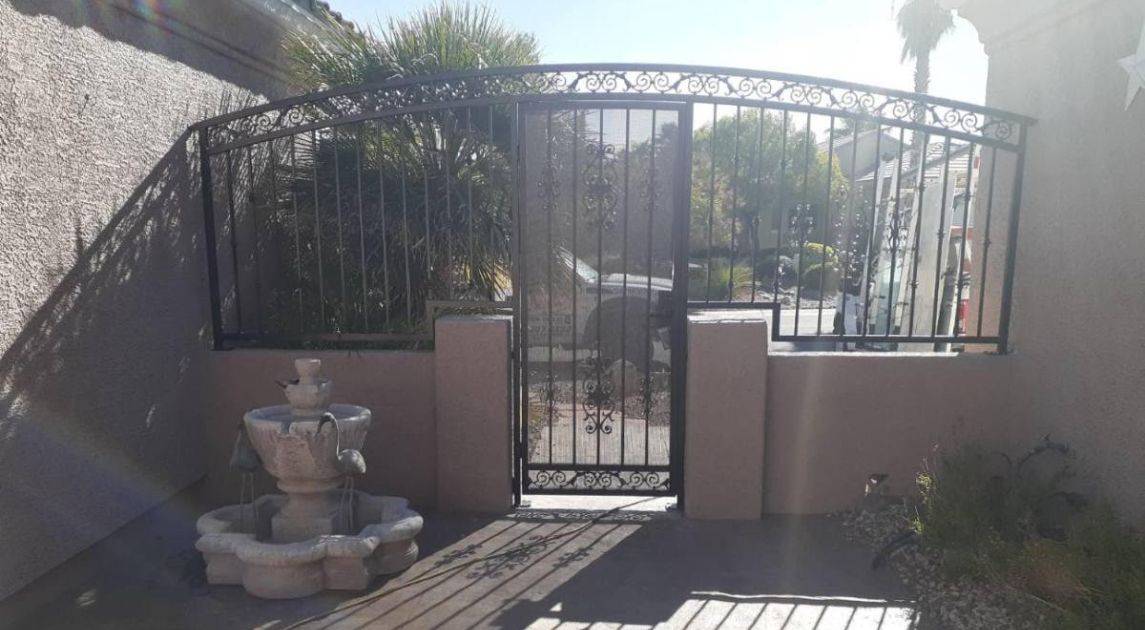 Why Should You Secure Your Courtyard? Wrought Iron Design In Las Vegas